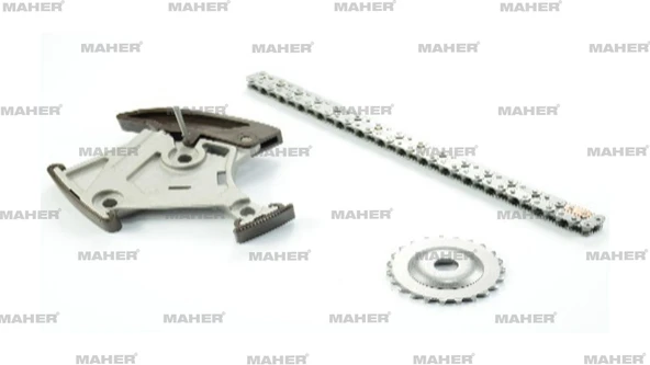 YAĞ POMPA ZİNCİR SETİ PASSAT / A4 / A6 / A3 2001-2009 ALT-BWA-BPY-BLR-BLX-BPJ-BWE 2.0 FSİ (3 PARÇA) 06F198230 ürün görseli