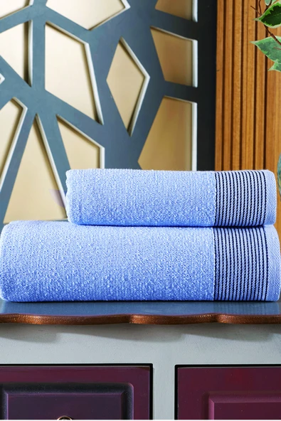 BAMİROSE 50x90-70x140 CM AMORE BATH 2'Lİ BANYO HAVLU TAKIMI, PLAJ HAVLUSU, HAMAM TAKIMI, ÇEYİZLİK HAVLU, SPA