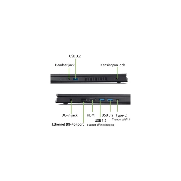 Nitro V 15 Intel Core I5 13420H 40GB Ddr5 2 Tb SSD RTX4050 (6gb) 15,6" IPS Fhd 144Hz WINDOWS11 & Çanta Hediyeli - Resim 3