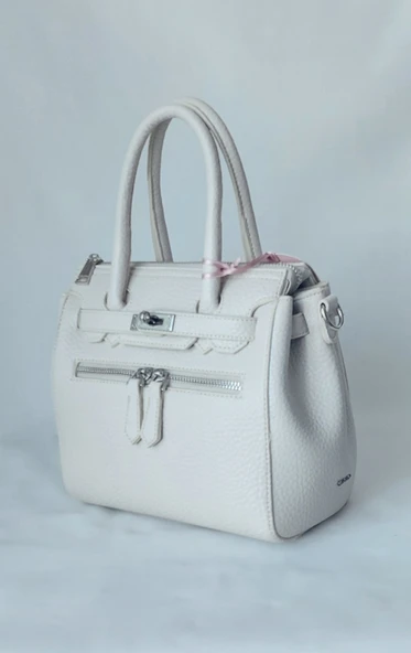 261SV828 Model Sarach Marka Bej Renk El ve Omuz Çantası - 2