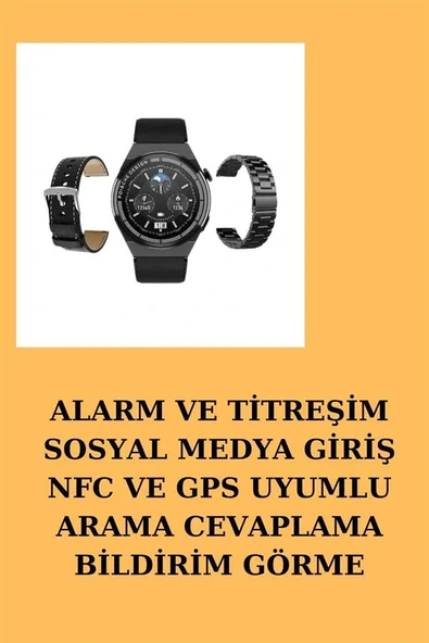 Ucuz Kaliteli Akıllı Saat ve Powerbank Bluetooth Kulaklık 5.1 Stereo ANC Özelliği - 1
