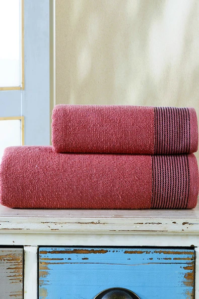 BAMİROSE 50x90-70x140 CM AMORE BATH 2'Lİ BANYO HAVLU TAKIMI, PLAJ HAVLUSU, HAMAM TAKIMI, ÇEYİZLİK HAVLU, SPA - 8