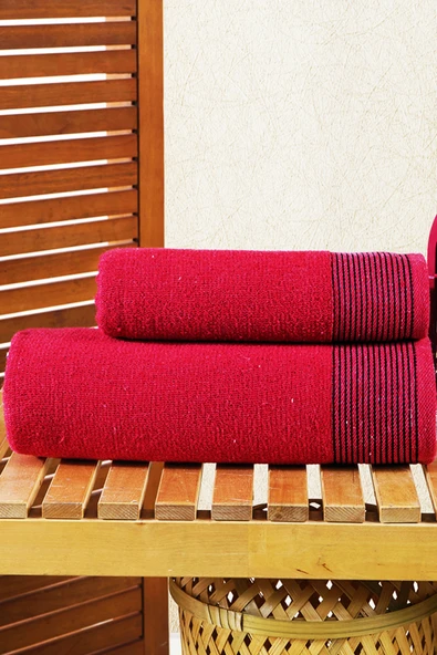 BAMİROSE 50x90-70x140 CM AMORE BATH 2'Lİ BANYO HAVLU TAKIMI, PLAJ HAVLUSU, HAMAM TAKIMI, ÇEYİZLİK HAVLU, SPA - 4