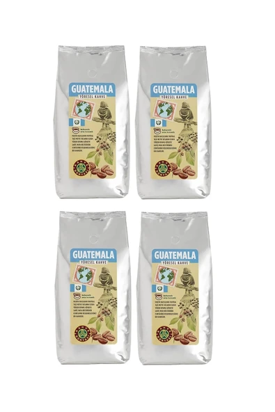 Kahve Dünyası Yöresel Guatemala Çekirdek Filtre Kahve 4x1000gr ürün görseli