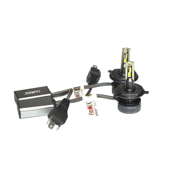 Volkswagen Beetle 2011-2019 Far Ampulü GT Nano Beyaz H4 Mini Led Xenon Şimşek Etkili 22000 Lümen ürün görseli