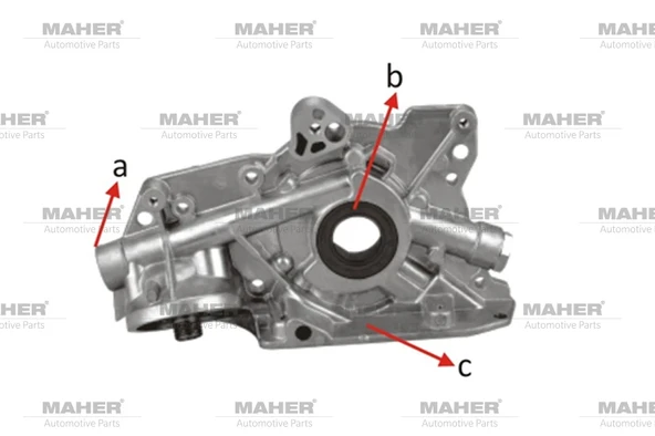 YAĞ POMPA ASTRA F / VECTRA A / VECTRA B / OMEGA B / FRONTERA A 1020XEV-C20NE-1018XE-C20XE-C25XE 646042 ürün görseli