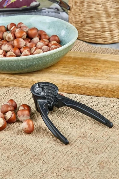 Alüminyum Döküm Fındık Kıracağı Siyah - Resim 2