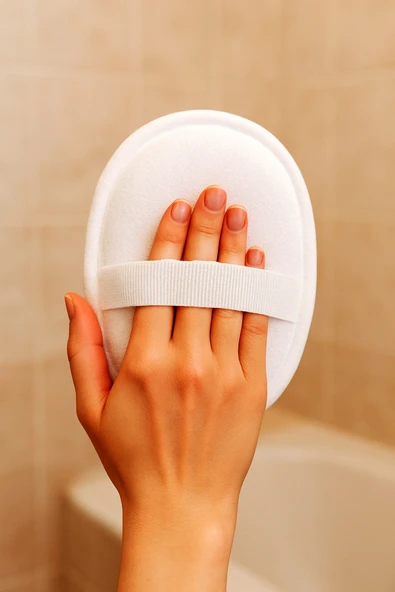 BAMİROSE %100 ORGANİK DOĞAL KABAK LİFİ, PEELİNG LİFİ, ANTİ SELÜLİT LİFİ, BANYO HAMAM KESESİ, GÖZENEK AÇMA LİF - 3