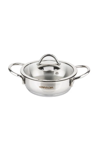 Emsan Cemre Indüksiyon Tabanlı 6 Parça Çelik Sahan Seti - 5