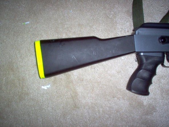 Airsoft Ak47 Stok Pil Kapağı Plastik Aparat