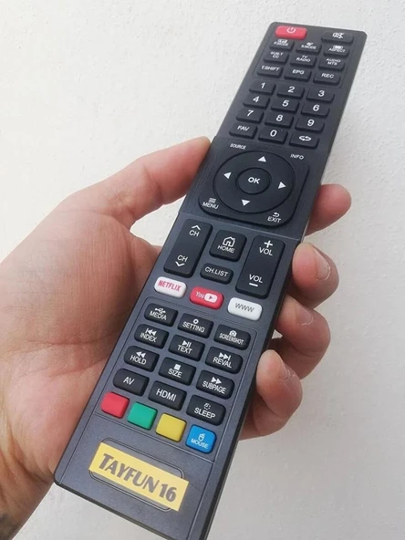 Electromaster ile uyumlu Model ATV-343 Led Tv Kumandası ürün görseli