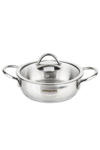 Emsan Cemre Indüksiyon Tabanlı 6 Parça Çelik Sahan Seti - 4