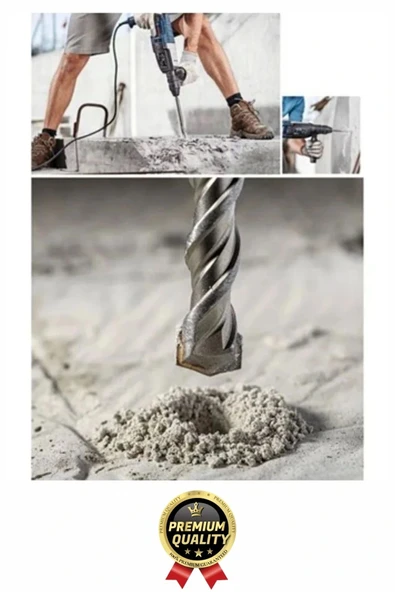 Yeni Yüksek Güçlü Kırılmaz Ahşap Metal Sac Demir Çelik Delebilen Matkap Ucu Seti 5 Parça - Resim 3