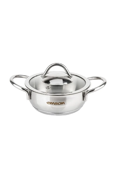 Emsan Cemre Indüksiyon Tabanlı 6 Parça Çelik Sahan Seti - 6