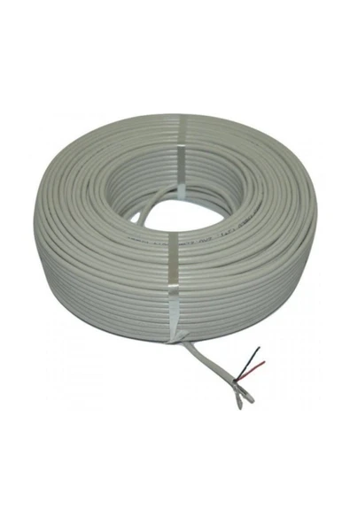 Ahd 100 Metre Güvenlik Kamera Kablosu 2+1 0.22 Cctv Kablo - 3