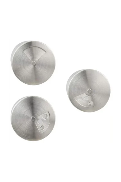 Cam Metal Kapaklı Tuzluk 100 ml - Resim 3