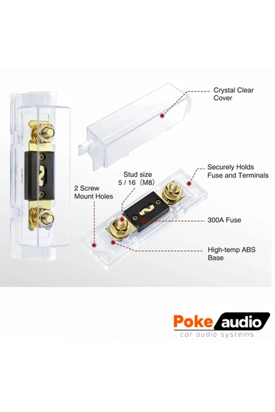 Poke Oto Anfi Sigorta 200A Vidalı 1. Kalite Poke PK-6784 - 2