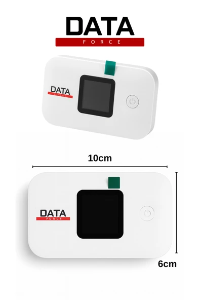 DataForce 4G Cep Modemi – Taşınabilir Wi-Fi Hotspot, Type-C Şarjlı - 3