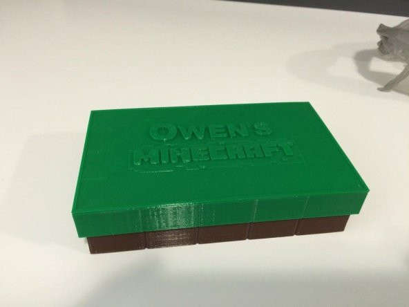 Mini Minecraft Kutusu Plastik Aparat