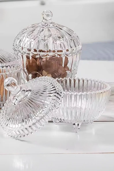 Cam Çizgili Şekerlik 50 ml - Resim 5