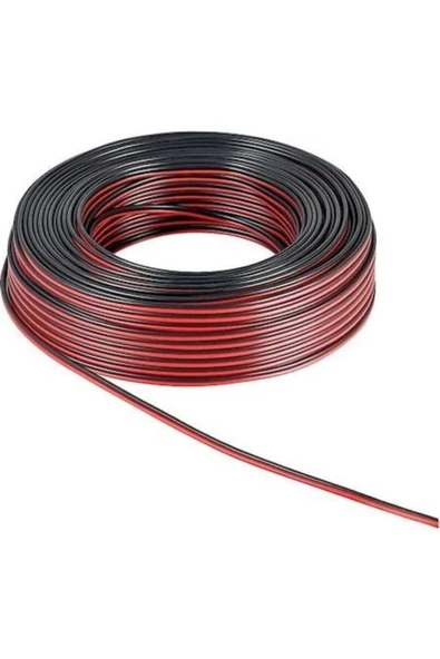Redno Çiftli Kablo Tesisat Hoparlör Kablosu 2 X 0.75 Elektrik Kablosu 5 Metre Fiyatıdır - 2