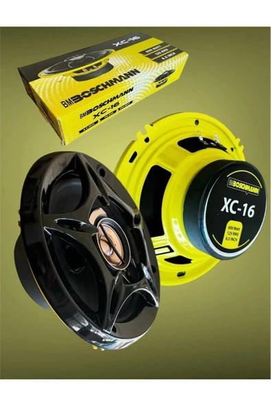 BekaTronik 16 Cm Çifti 1200 Watt Tweeterlı Profesyonel Coaxial Hoparlör Takım - 2