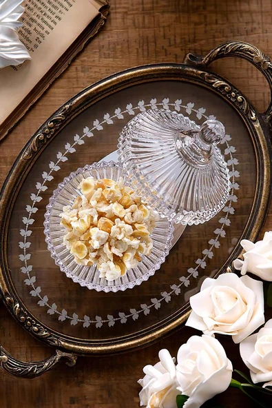 Cam Çizgili Şekerlik 50 ml - Resim 2