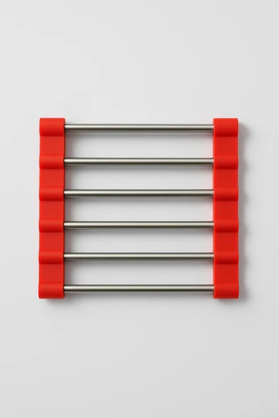 Paslanmaz Çelik Silikon Kenarlı Nihale 21 cm ürün görseli 1