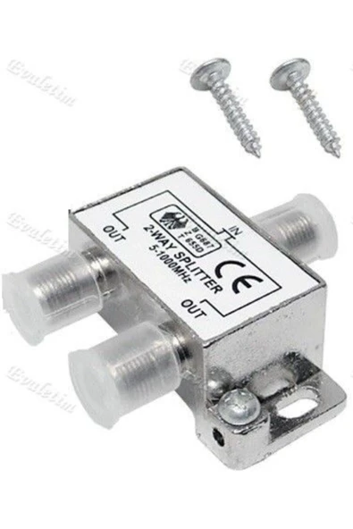 Biotech 2 Li Uydu Splitter Kablo Tv Rg6 4818p Çoklayıcı Dağıtıcı Anten Çanak Çevirici Switch Hub - 3