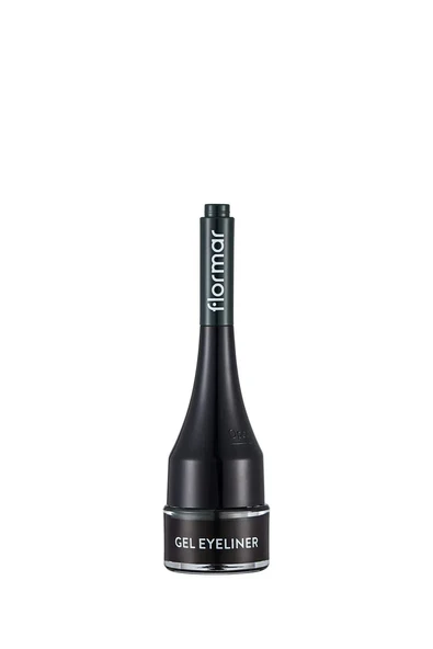 Flormar Akma-Bulaşma Yapmayan Yüksek Pigmentli & Mat Bitişli Kremsi Jel Eyeliner 004 Forest Green - Resim 4