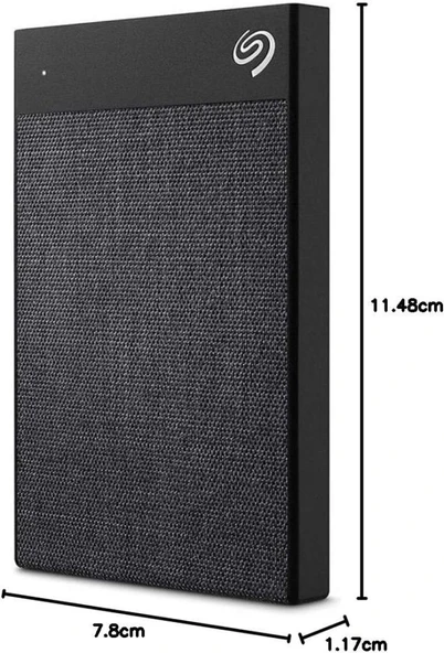 Seagate Backup Plus Ultra Touch STHH1000400 Siyah USB 3.0 2.5" 1 TB Harici Harddisk Outlet - Resim 2