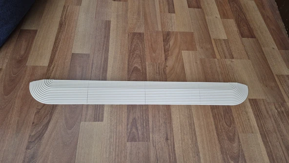 3YK.3d 1,8 cm x 68 cm Yükseklik (( TEN RENGİ )) Tüm Robot Süpürge, Tekerlekli sandalye'ler için KAPI EŞİK RAMPASI - 4