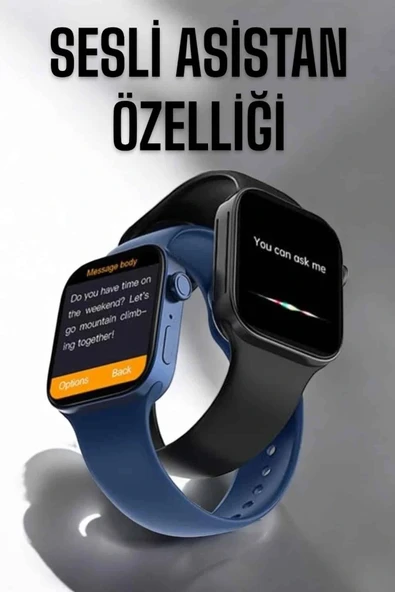 Akıllı Saat Tema Değiştirme Bluetooth Bağlantılı Arama Cevaplayan - 3