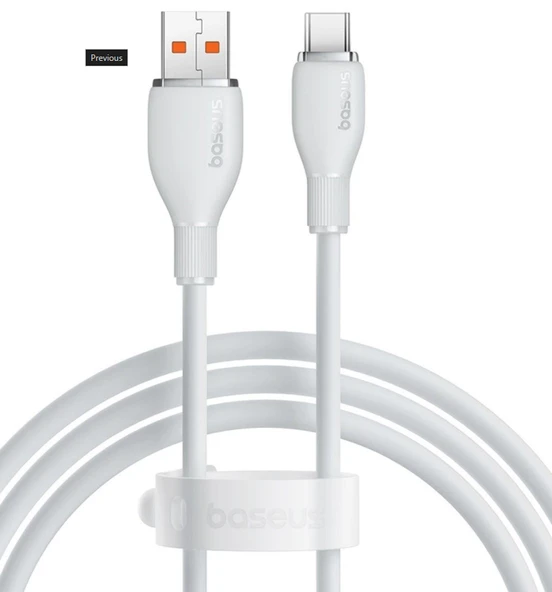 Baseus Pudding 1.2 m USB to Type-C Hızlı Şarj Kablosu - 3