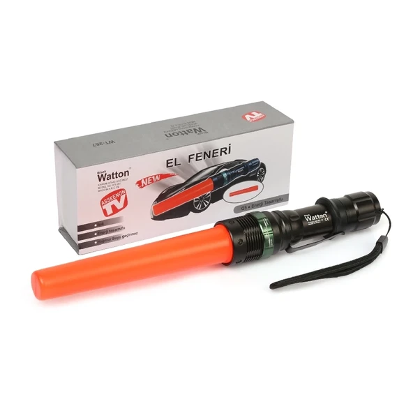Q5 Led Güçlü Pilli El Feneri  Wt-267 ürün görseli 1