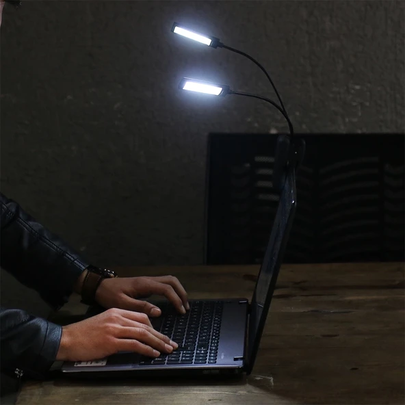 Mandallı Kitap Okuma Ve Masa Lambası Th-014 - Resim 2