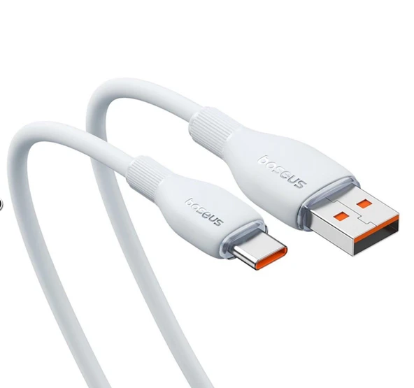 Baseus Pudding 1.2 m USB to Type-C Hızlı Şarj Kablosu - 2