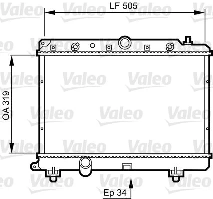 X RADYATÖR ROVER 220 D/SD/ SDI 1995-2000 618İSİ 1996-1999 620İ 1993-1996 620Sİ 1993-1999 25 2.0İDT 1999-2005 GRD930 PCC104680 PCC113540 ürün görseli
