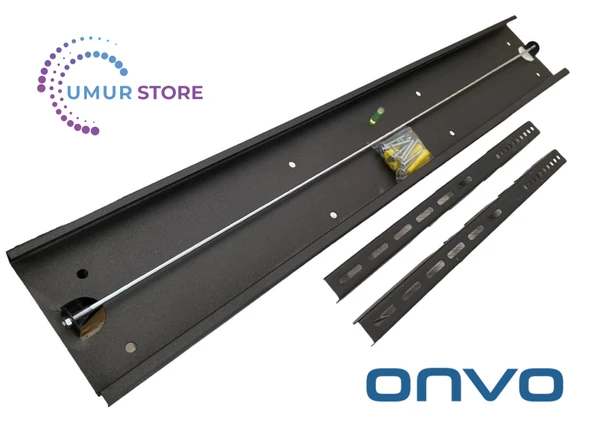 ONVO 85ovf9000uq 85” Qled Uydu Alıcılı 4k Ultra Hd Google Smart 80”- 85”- 98” inç Lcd Led Ekran Tv Askı Aparatı ürün görseli