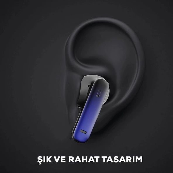 BTK-ZR101 Kulak İçi Bluetooth Kulaklık Aktif Gürültü Önleyici Özellikli ANC ve ENC Teknolojili - Resim 9