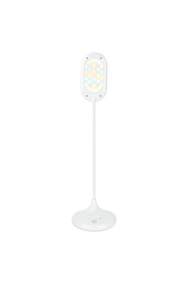 Şarjlı Sarı Ve Beyaz Renk Masa Lambası  Wt-005 - Resim 2