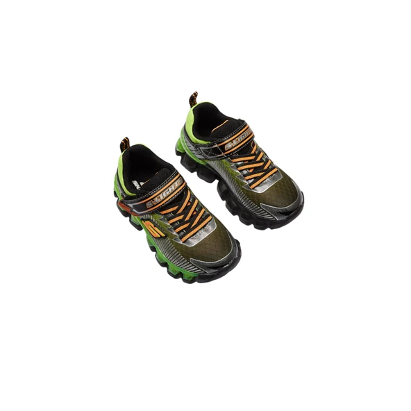 Flashpod - Scoria Büyük Erkek Çocuk Siyah Işıklı Spor Ayakkabı 90293l Bklm - Resim 15