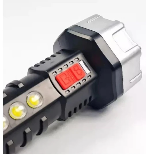 P-17 17+5 Cob Ledli Işıldak Fener - Resim 4