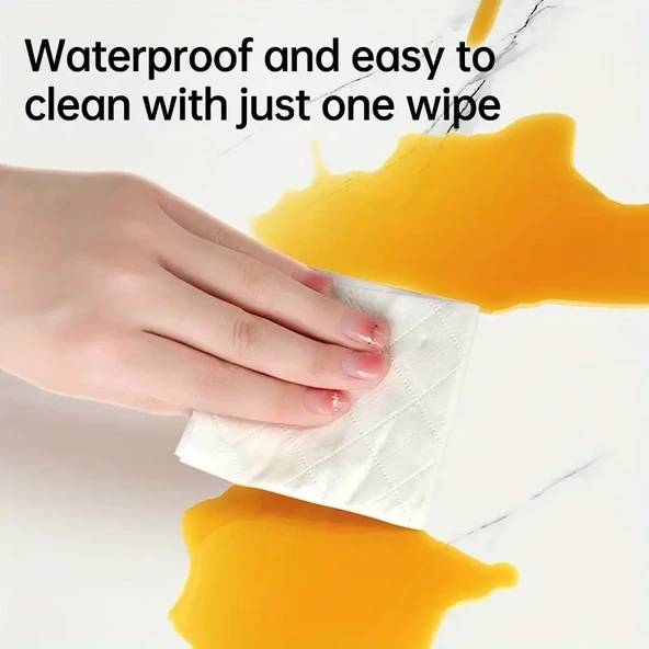 Vinil Beyaz Mermer Desenli Alüminyum Plastik Duvar Sticker - Resim 4