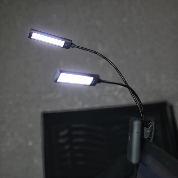 Mandallı Kitap Okuma Ve Masa Lambası Th-014 - Resim 4