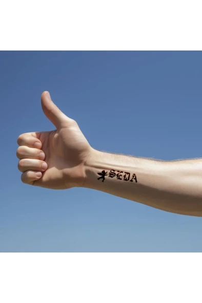 One Spray Tattoo Abc&123 Gotik Font Dövme Şablon Seti (SPREYSİZ) - Resim 2