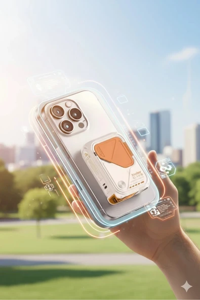 Fulltech FP18 10000 mAh 22.5W Powerbank  5in1 Kablosuz Şarj Fişli Priz Adaptörü ve Hızlı Şarj Desteği - 3