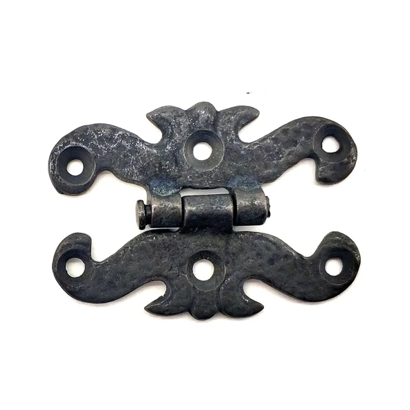 Antika Tarz Dekoratif Pirinç Kelebek Menteşe - Oksit ürün görseli 1