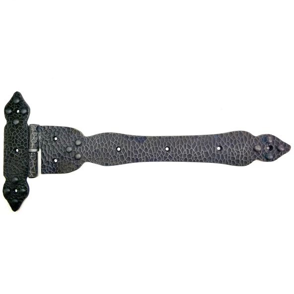 Antika Tarz Dekoratif Pirinç Kuyruklu Yönlü Dövme Menteşe - Battal, Oksit ürün görseli 1