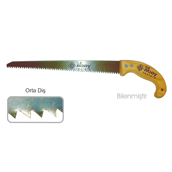 Orta Diş Bağ Testere 35 Cm - Ahşap Sap ürün görseli 1